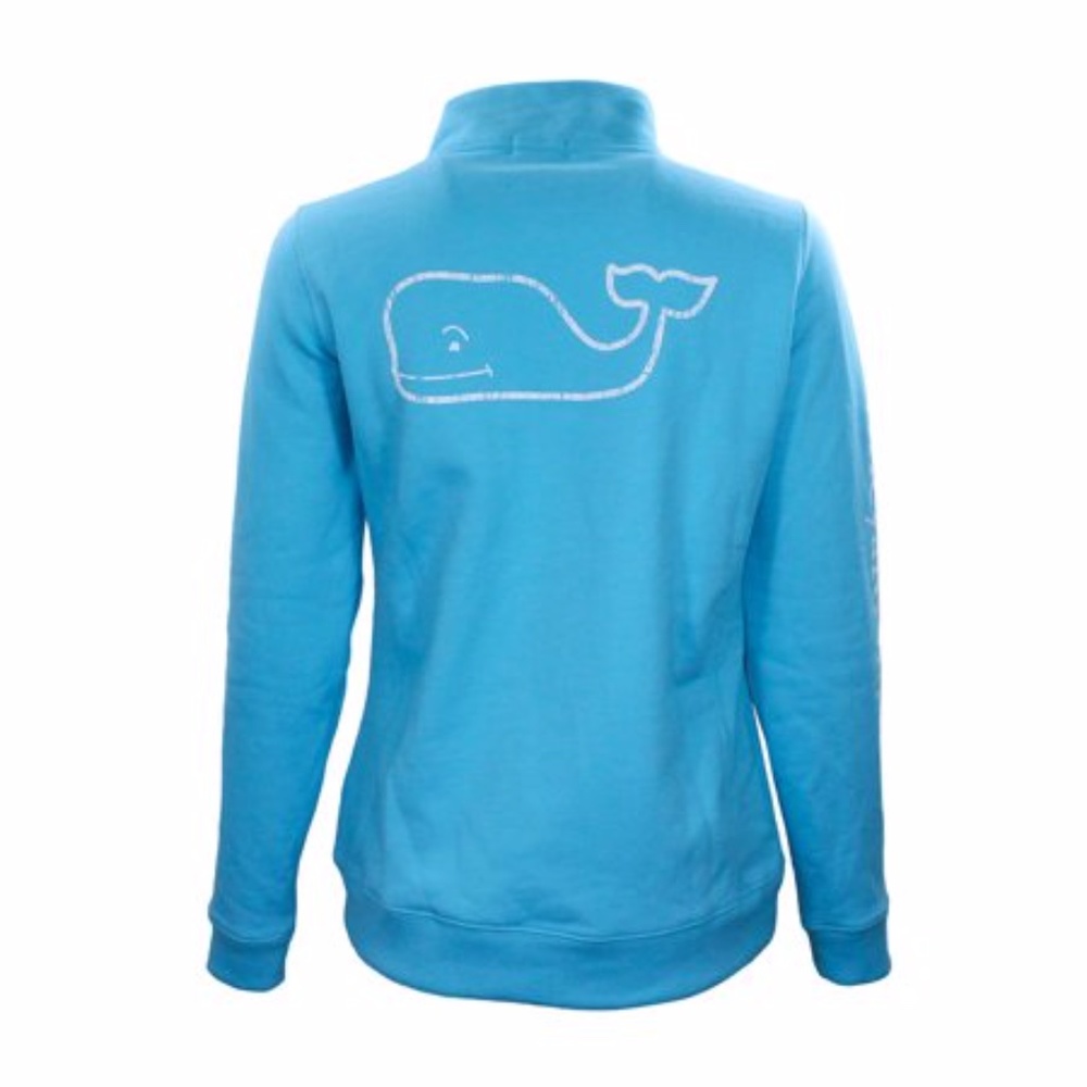 Periwinkle Vineyard Vines Quarter Zip